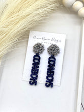 Load image into Gallery viewer, Cowboys Team Spirit earrings