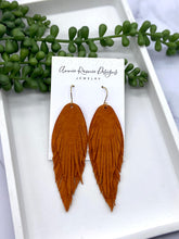 Load image into Gallery viewer, Lola fringe earrings in suede