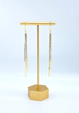 Load image into Gallery viewer, Rhinestone dangle earrings