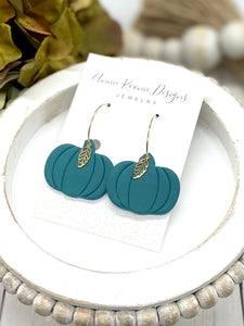 Pumpkin Clay earrings