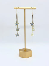 Load image into Gallery viewer, Star dangle earrings
