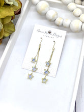 Load image into Gallery viewer, Star dangle earrings