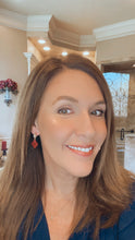 Load image into Gallery viewer, Crimson Baby Bella Clay earrings