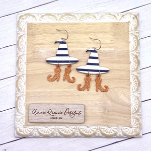 Witch Hat earrings