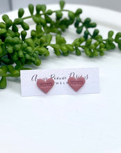 Load image into Gallery viewer, Valentine Clay Stud Earrings