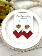 Load image into Gallery viewer, Football Vivi earrings