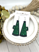 Load image into Gallery viewer, Cheer Megaphone layered earrings