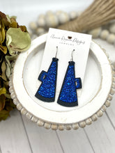 Load image into Gallery viewer, Cheer Megaphone layered earrings