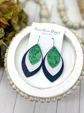 Load image into Gallery viewer, Triple Layered School Spirit earrings