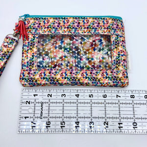 Colorful Hexagons Peek-a-boo Splash bag