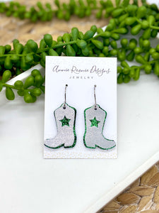 Drill Team Boots earrings