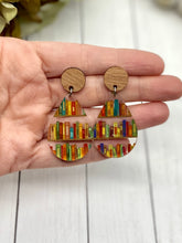 Load image into Gallery viewer, Bookshelves Acrylic earrings