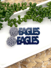 Load image into Gallery viewer, Eagles Team Spirit earrings