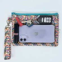 Load image into Gallery viewer, Colorful Hexagons Peek-a-boo Splash bag