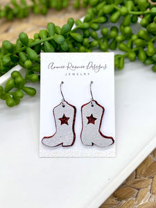Drill Team Boots earrings