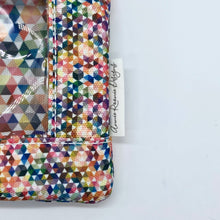 Load image into Gallery viewer, Colorful Hexagons Peek-a-boo Splash bag