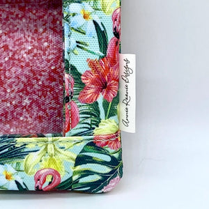 Flamingos in Paradise Peek-a-boo Splash bag