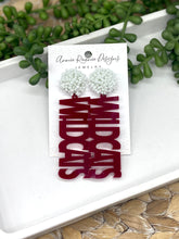Load image into Gallery viewer, Wildcats Team Spirit earrings