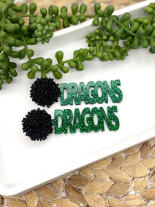 Dragons Team Spirit earrings