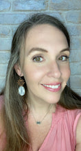 Load image into Gallery viewer, Pineapple Earrings - Wood &amp; Leather