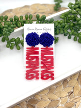 Load image into Gallery viewer, Mustangs Team Spirit earrings