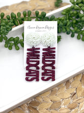 Load image into Gallery viewer, Wildcats Team Spirit earrings