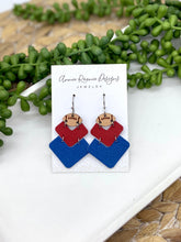 Load image into Gallery viewer, Football Vivi earrings