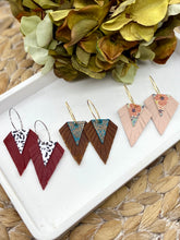 Load image into Gallery viewer, Boho Triangle earrings