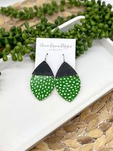 Load image into Gallery viewer, Large Half n Half Marquis earrings