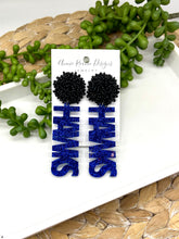 Load image into Gallery viewer, Hawks Team Spirit earrings