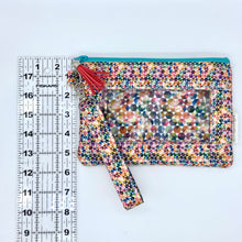 Load image into Gallery viewer, Colorful Hexagons Peek-a-boo Splash bag