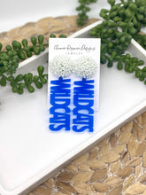 Load image into Gallery viewer, Wildcats Team Spirit earrings