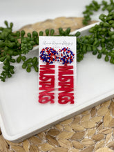 Load image into Gallery viewer, Mustangs Team Spirit earrings