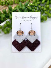 Load image into Gallery viewer, Football Vivi earrings