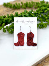Load image into Gallery viewer, Drill Team Boots earrings