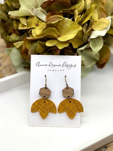 Triple Petal earrings