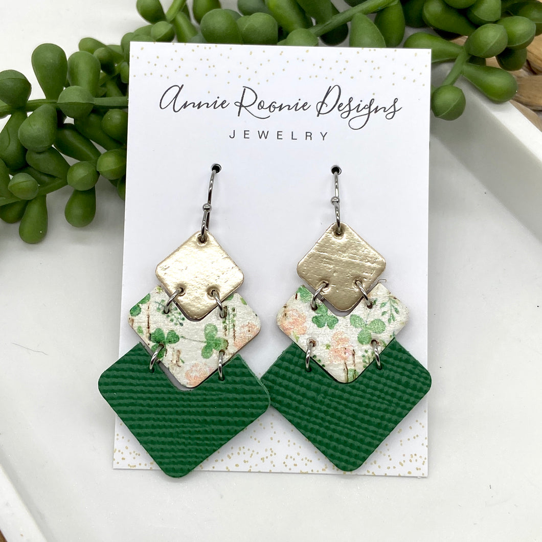 St. Patrick’s Day Vivi earrings