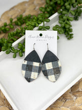 Load image into Gallery viewer, Large Half n Half Marquis earrings