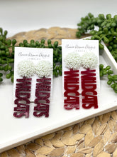 Load image into Gallery viewer, Wildcats Team Spirit earrings