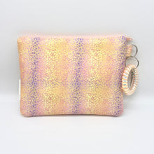 Load image into Gallery viewer, Shimmery Sunset Double Zipper Splash bag