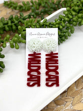 Load image into Gallery viewer, Wildcats Team Spirit earrings