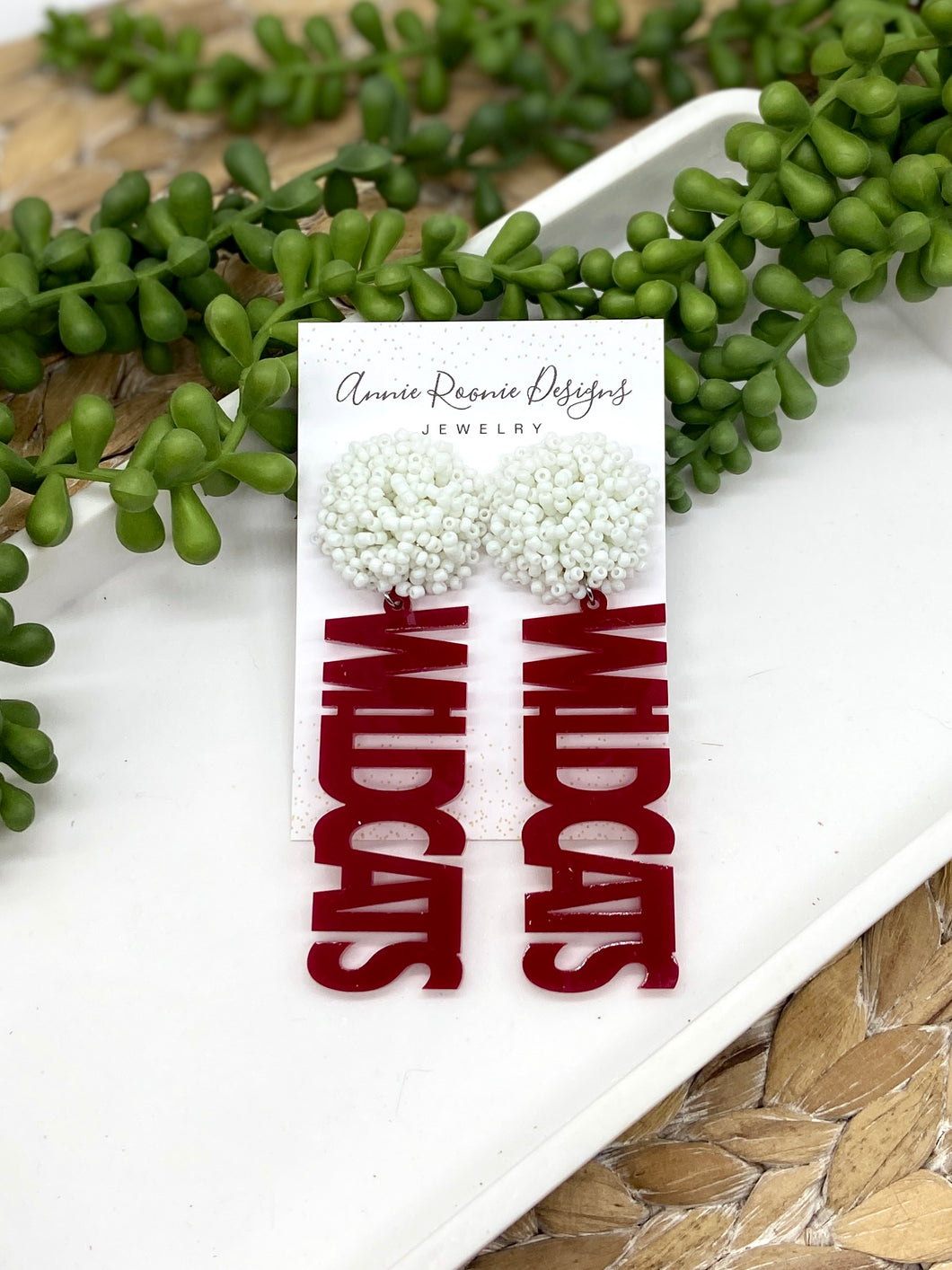 Wildcats Team Spirit earrings